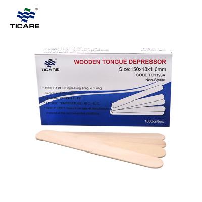 Wooden Tongue Depressor - TICARE HEALTH