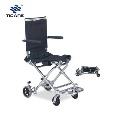 Folding Lightweight Aluminum Transit Wheelchair - TICARE HEALTH