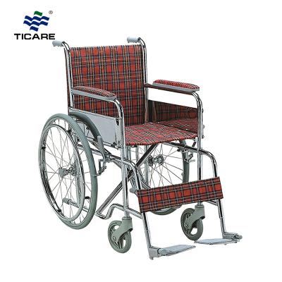 Child Type Chromed Steel Frame Wheelchair - TICARE HEALTH