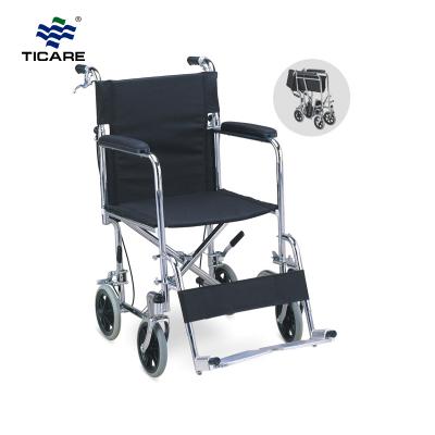 Chromed Steel Frame Wheelchair - TICARE HEALTH
