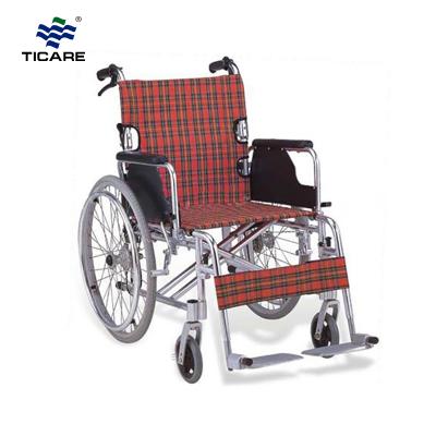 Aluminum Frame Wheelchair With Drum Solid Castor - TICARE HEALTH