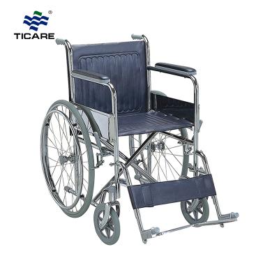 TC972 Chromed Steel Frame Wheelchair - TICARE HEALTH