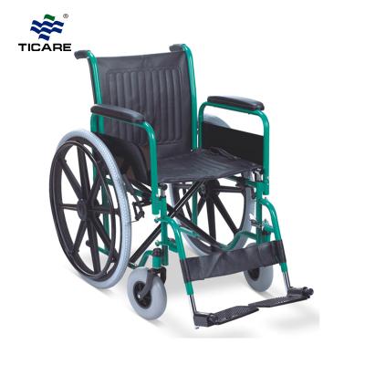 Powder Coating Steel Frame Wheelchair - TICARE HEALTH