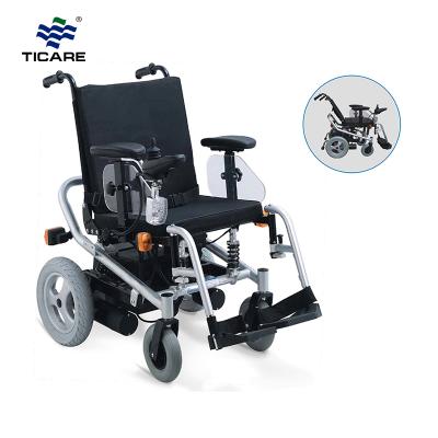 Powder Coated Steel Electric Wheelchair - TICARE HEALTH