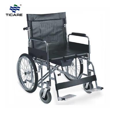TC607-70 Chromed Steel Heavy Duty Frame Wheelchair - TICARE HEALTH
