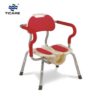 TC818L Toilet Seat Commode Chair With Handles - TICARE HEALTH