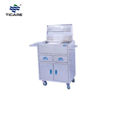 TC9038 Stainless Steel Anesthesia Trolley - TICARE HEALTH