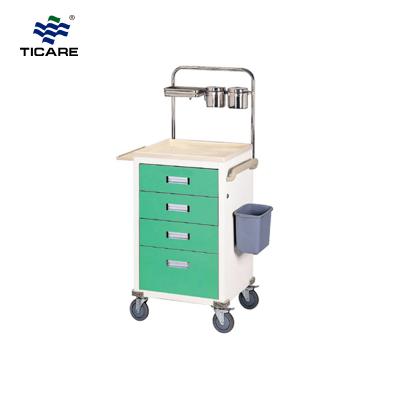 Hospital Furniture TC9076 Emergency Trolley - TICARE HEALTH