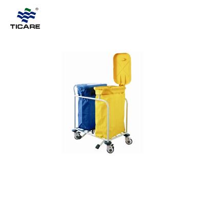Hospital Furniture TC9053 Waste Collecting Trolley - TICARE HEALTH