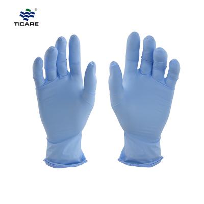Disposable Nitrile Powder Free Exam Gloves With Extended Cuff - TICARE HEALTH