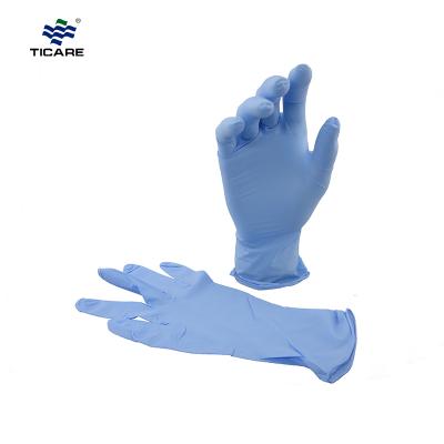 TICARE® Disposable Nitrile Powder Free Exam Gloves With Extended Cuff