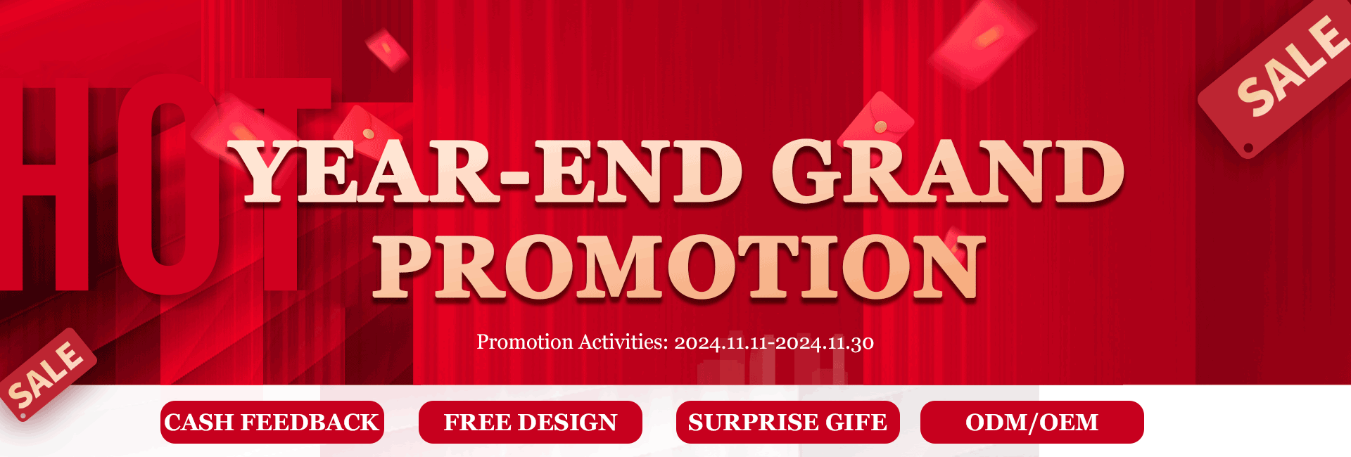 Xiamen Ticare: Year End Grand Promotion