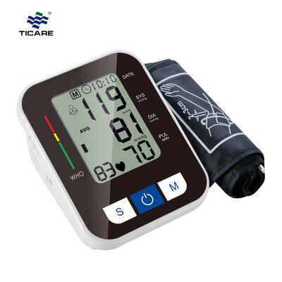 Upper Arm Blood Pressure Meter, 2 Users 198 Sets Memory -TICARE HEALTH
